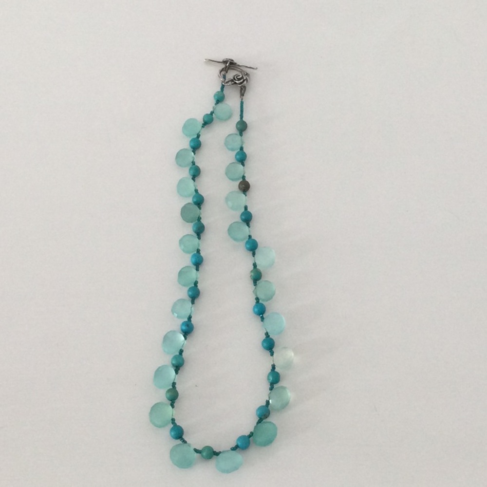 Crystal & Glass Beaded Necklace